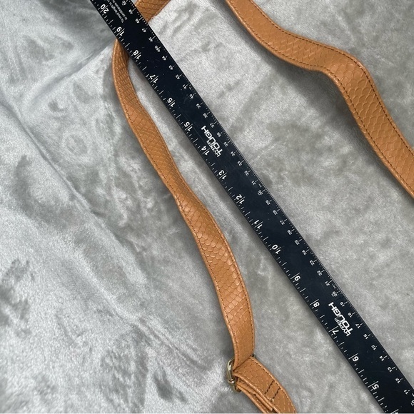 APT 9 Floral Print Crossbody Zippered Pockets and Closure Tan Brown Strap - Picture 12 of 12